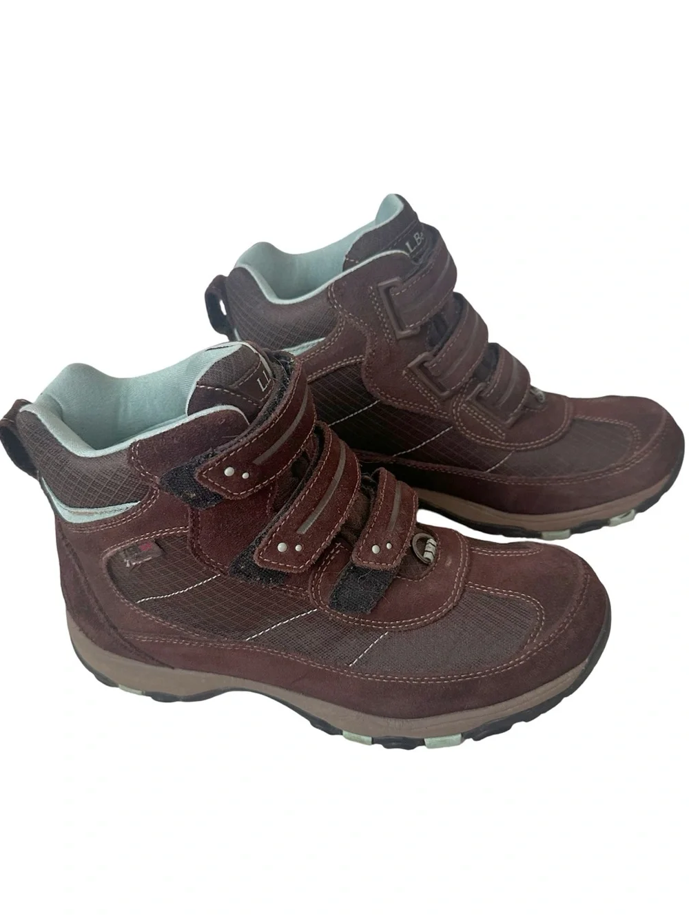 L.L. Bean Tek 2.5 Insulated & Waterproof Brown Suede Hiking Boots